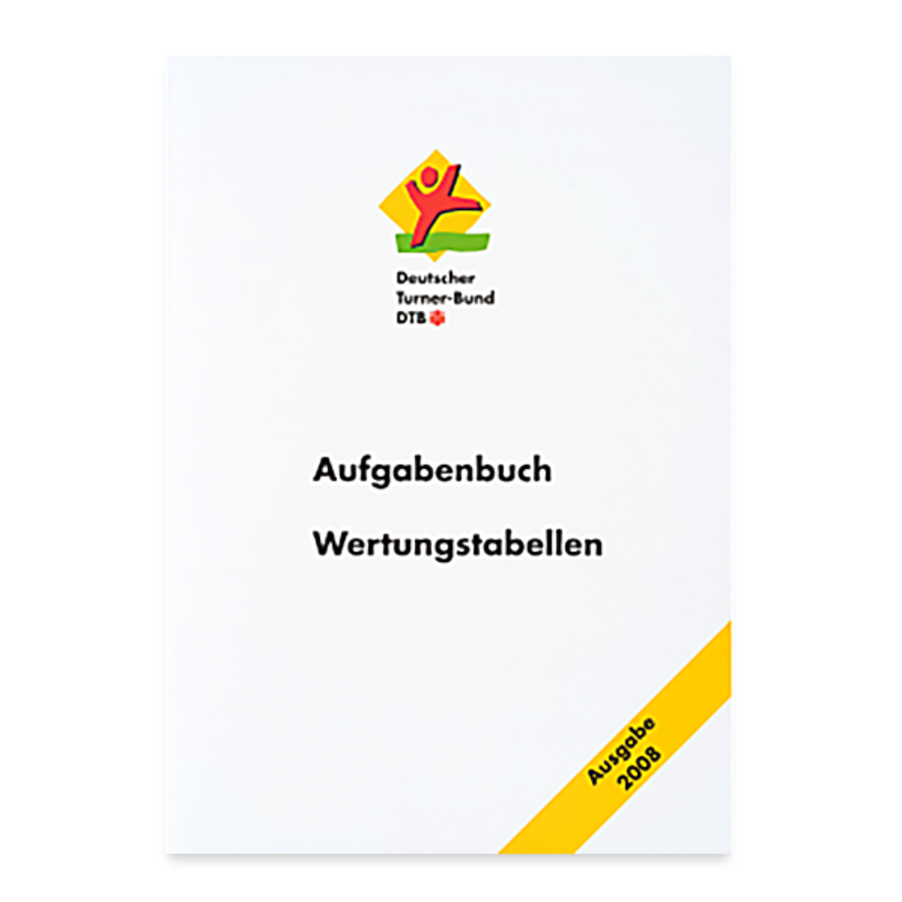 DTB Handbuch - Wertungstabellen - Weiß