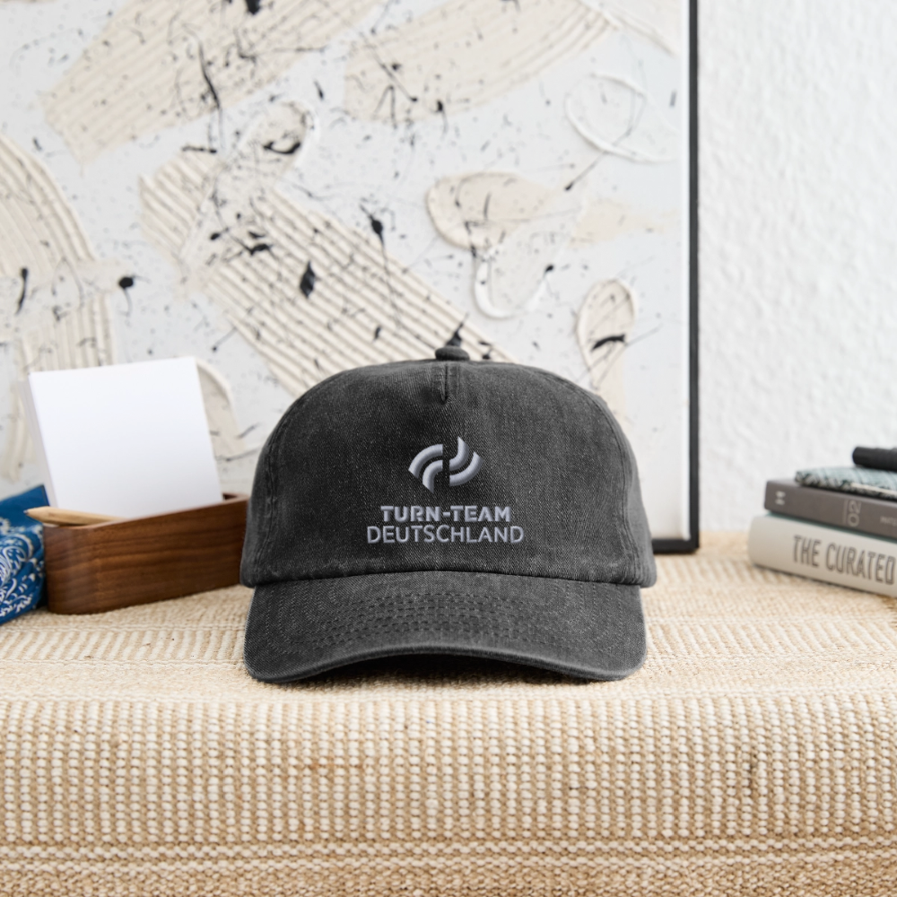 Turn-Team Deutschland Vintage Cap - grau - Vintage Schwarz