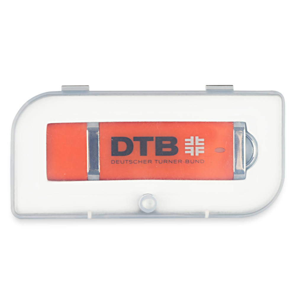 USB-Stick Gymnastik-Pflichtübungen weiblich - Weiß