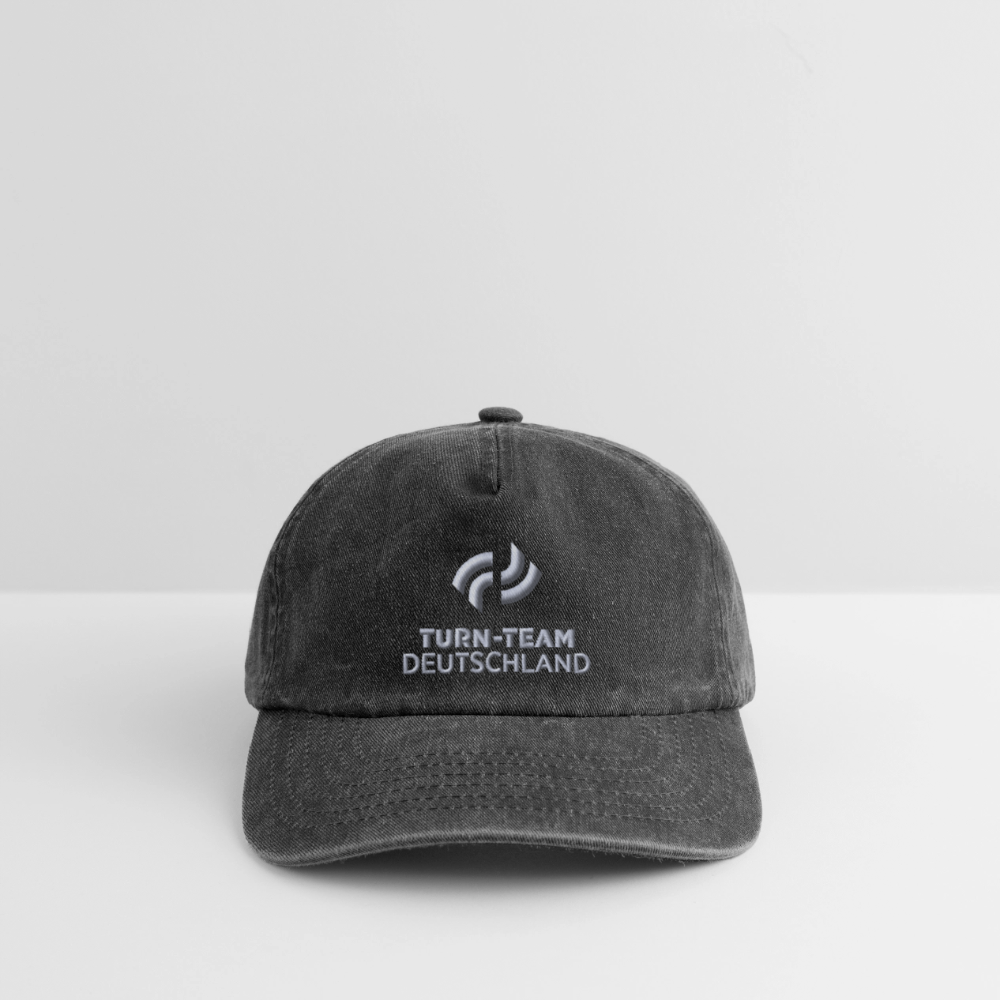 Turn-Team Deutschland Vintage Cap - grau - Vintage Schwarz