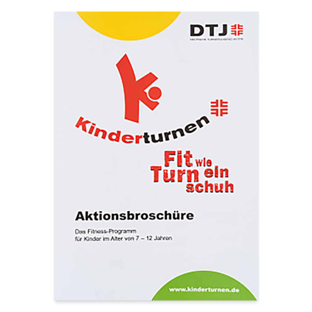 Broschüre Fit wie ein Turnschuh - Weiß