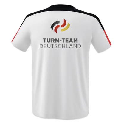 Turn-Team Deutschland Fanshirt - Herren - Weiß/Schwarz/Rot 