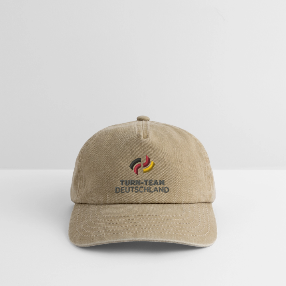 Turn-Team Deutschland Vintage Cap - beige - Vintage Beige