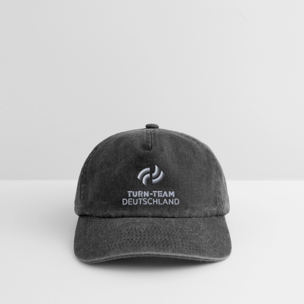 Turn-Team Deutschland Vintage Cap - grau - Vintage Schwarz