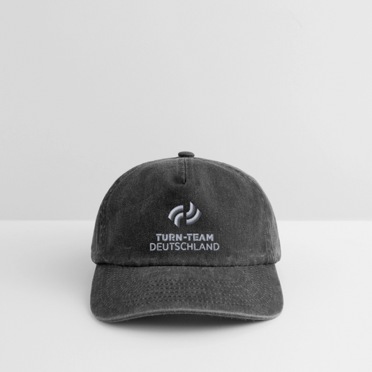 Turn-Team Deutschland Vintage Cap - grau - Vintage Schwarz