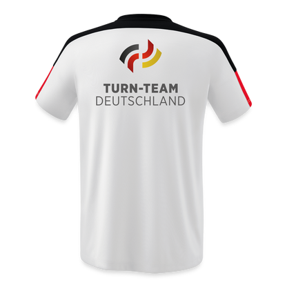 Turn-Team Deutschland Fanshirt - Kinder - Weiß/Schwarz/Rot 