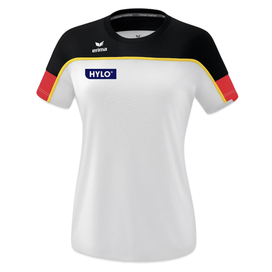 Turn-Team Deutschland Fanshirt - Damen - Weiß/Schwarz/Rot 