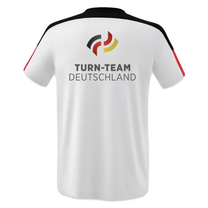 Turn-Team Deutschland Fanshirt - Kinder - Weiß/Schwarz/Rot 