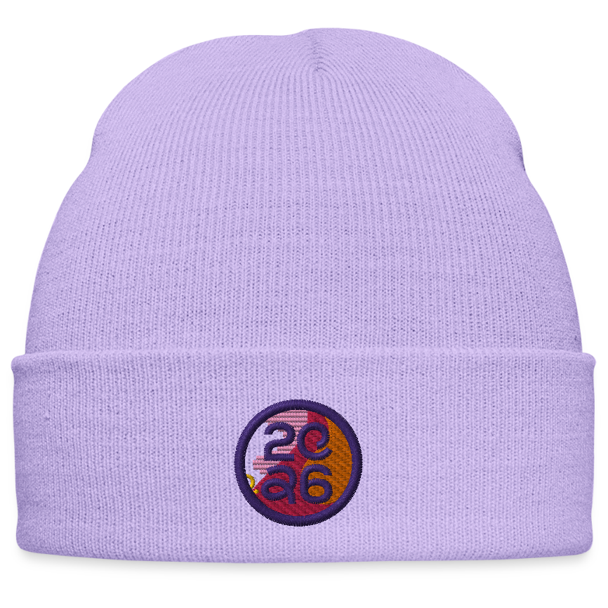 RSG WM - bestickte Beanie - Lavendel