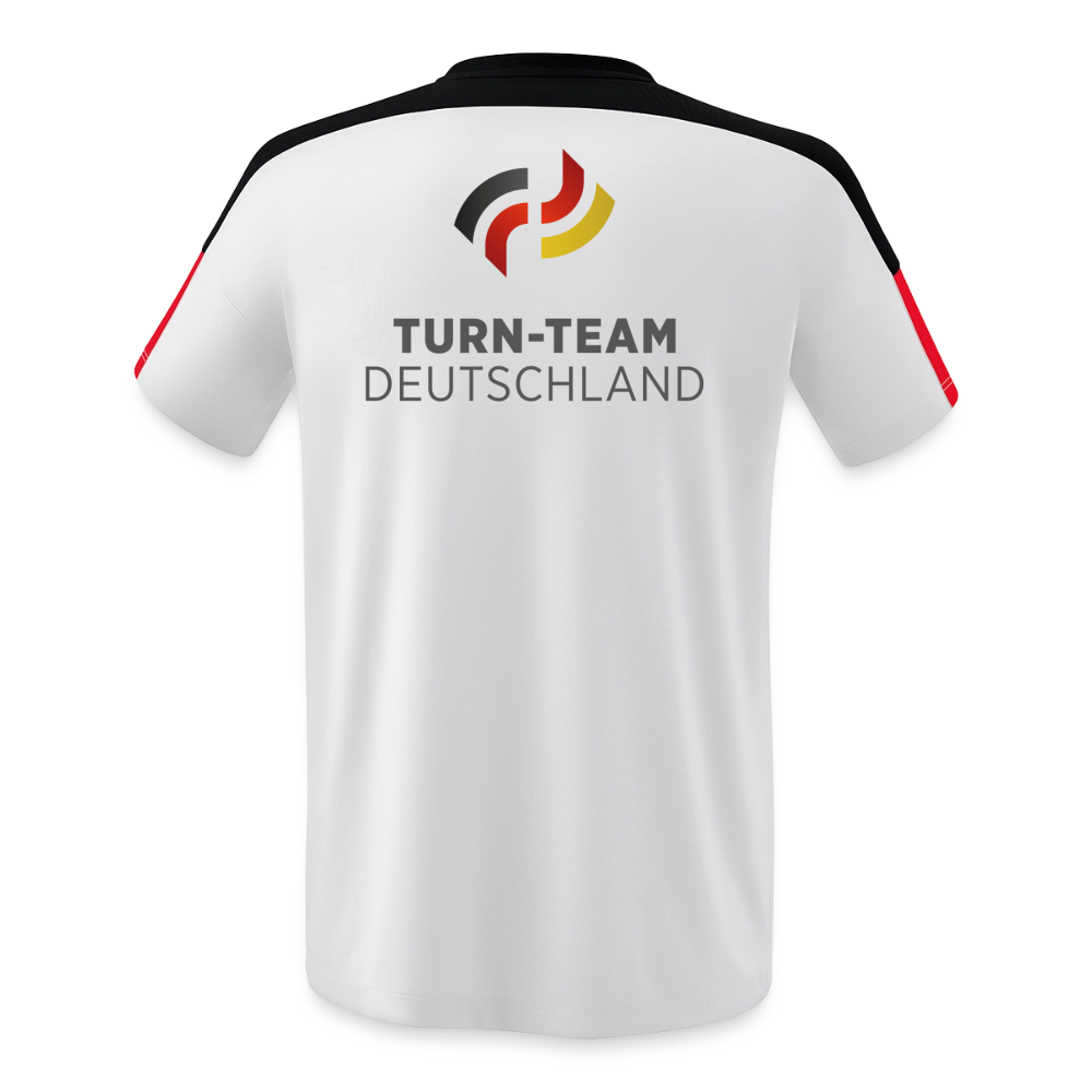 Turn-Team Deutschland Fanshirt - Kinder - Weiß/Schwarz/Rot 
