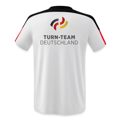 Turn-Team Deutschland Fanshirt - Kinder - Weiß/Schwarz/Rot 
