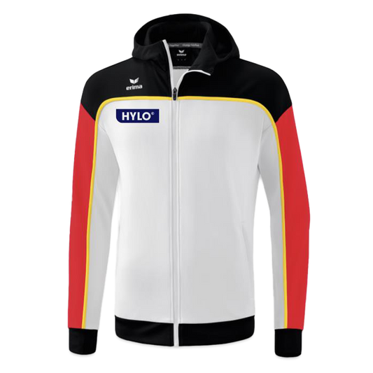 Turn-Team Deutschland Fan Zip-Jacket - Herren - Weiß/Schwarz/Rot 