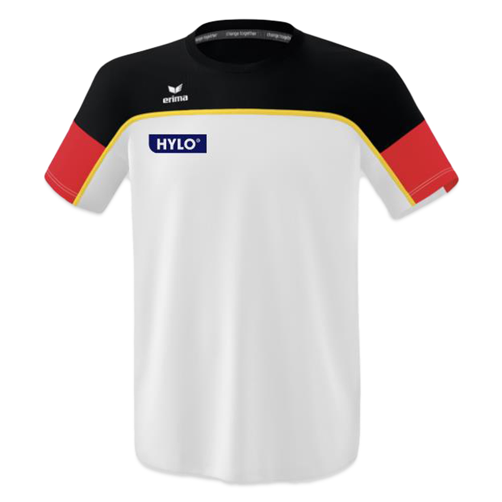 Turn-Team Deutschland Fanshirt - Kinder - Weiß/Schwarz/Rot 