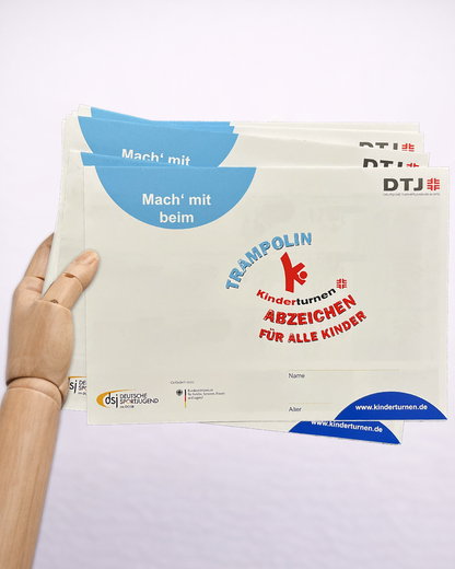 Trampoline Badge - Exercise Cards (Set of 10)