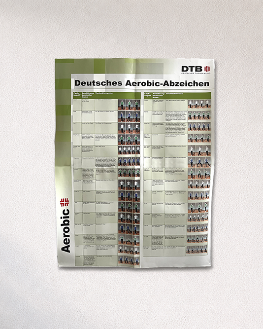Aerobic Badge Poster