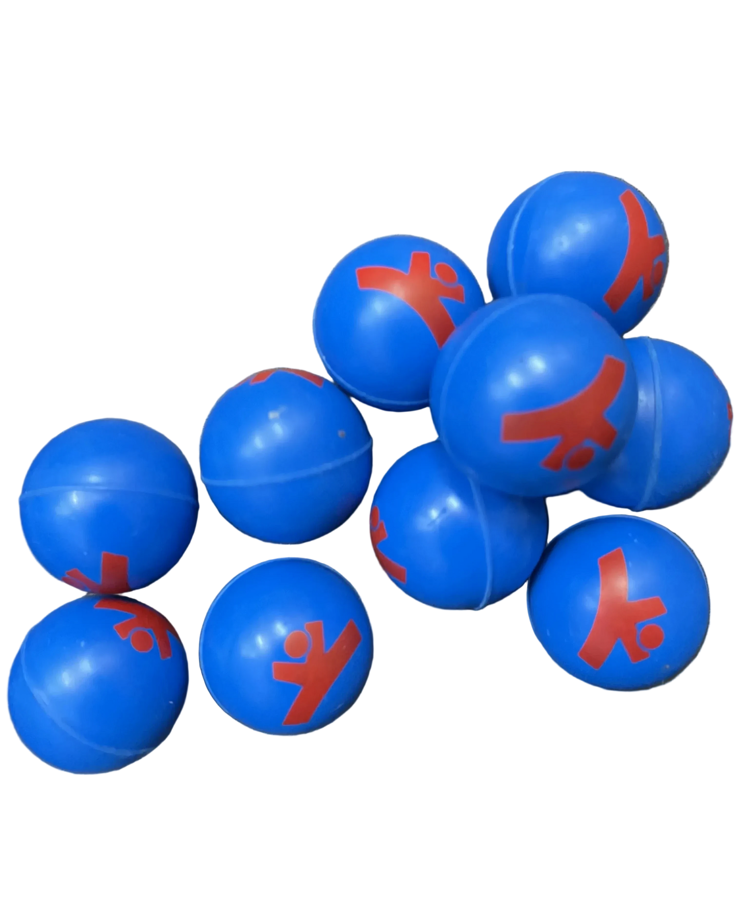 Trampolin-Abzeichen Flummis (10er Set)