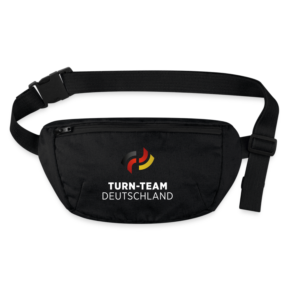 Turn-Team Deutschland  recycelte Gürteltasche schwarz - Schwarz