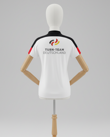 Turn-Team Deutschland Fan Poloshirt Damen Rückseite