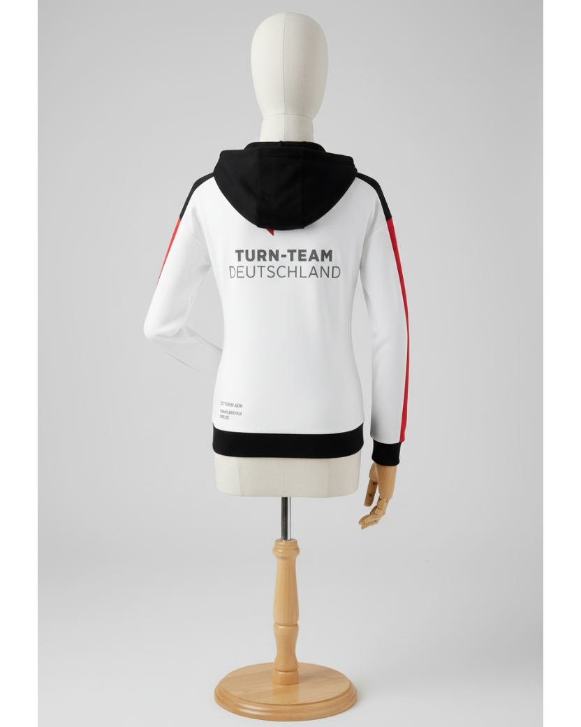 Turn-Team Deutschland Fan Zip-Jacket Damen Rückseite