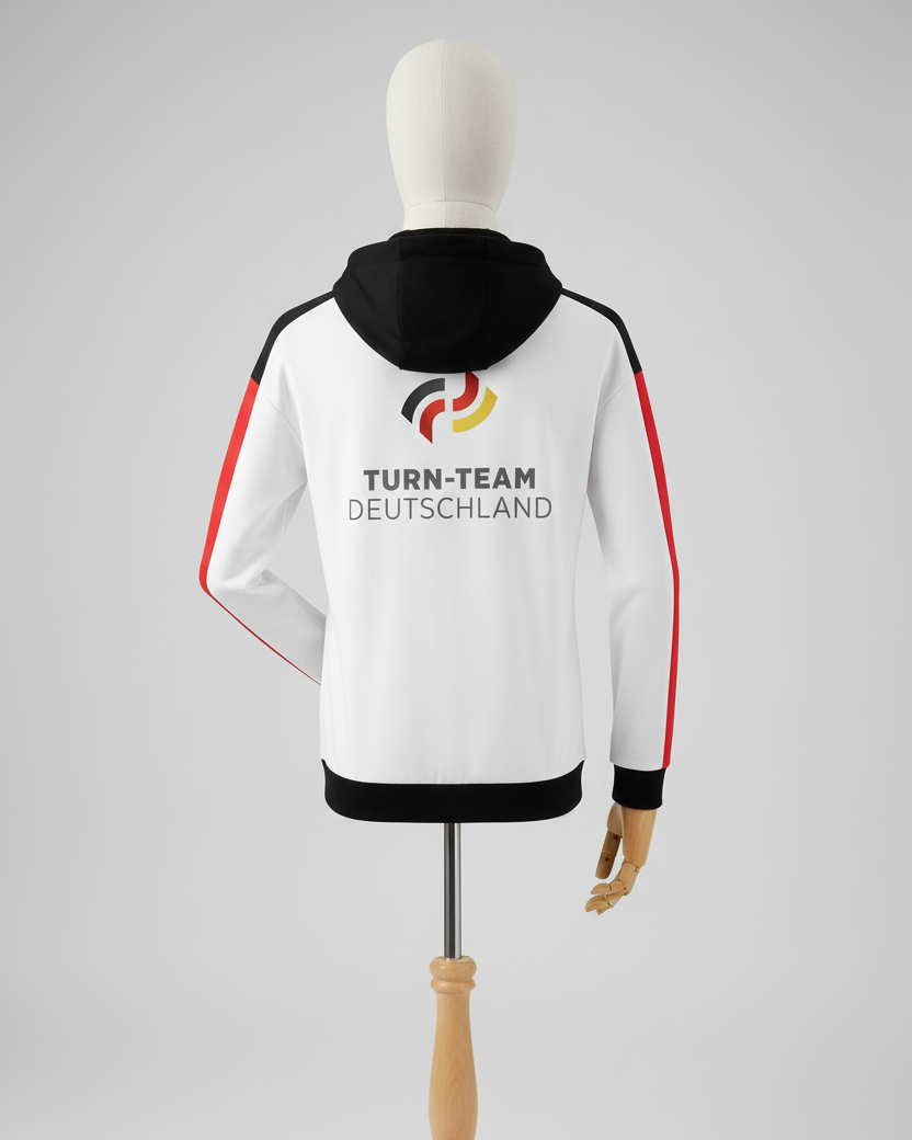 Turn-Team Deutschland Fan Zip-Jacket Herren Rückseite