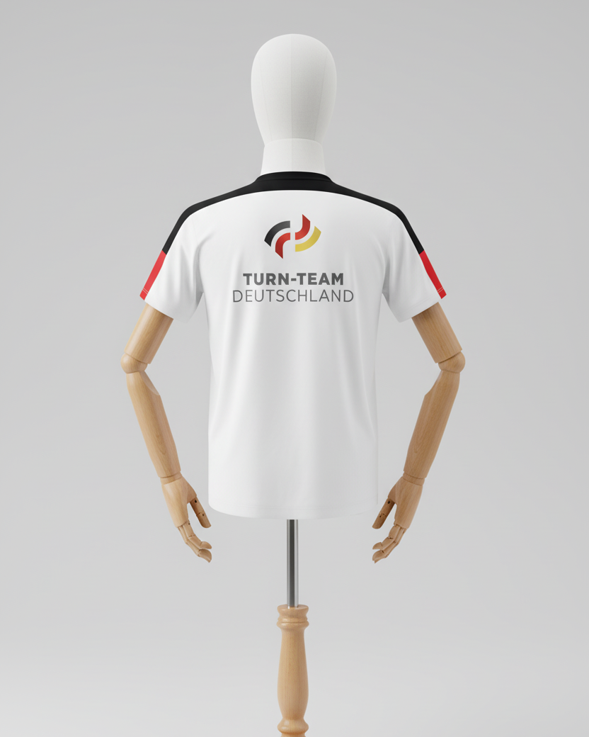 Turn-Team Deutschland Fanshirt Herren Rückseite