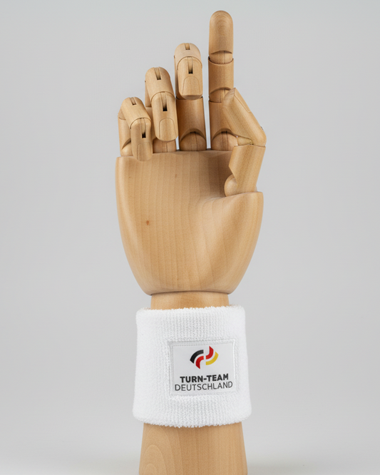 Turn-Team Deutschland Schweißband auf Mannequin-Hand