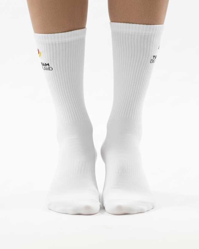 Turn-Team Deutschland Socken Front weißer Hintergrund