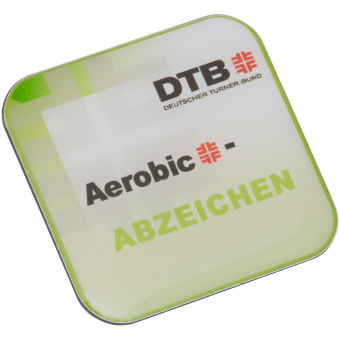 Aerobic-Abzeichen Pin 